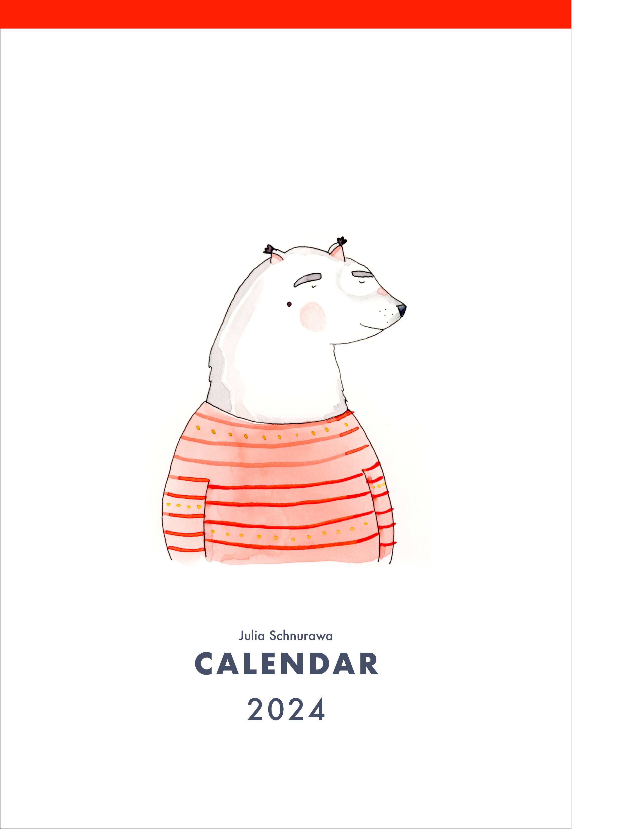 ILLUSTRATION Calendar 2024