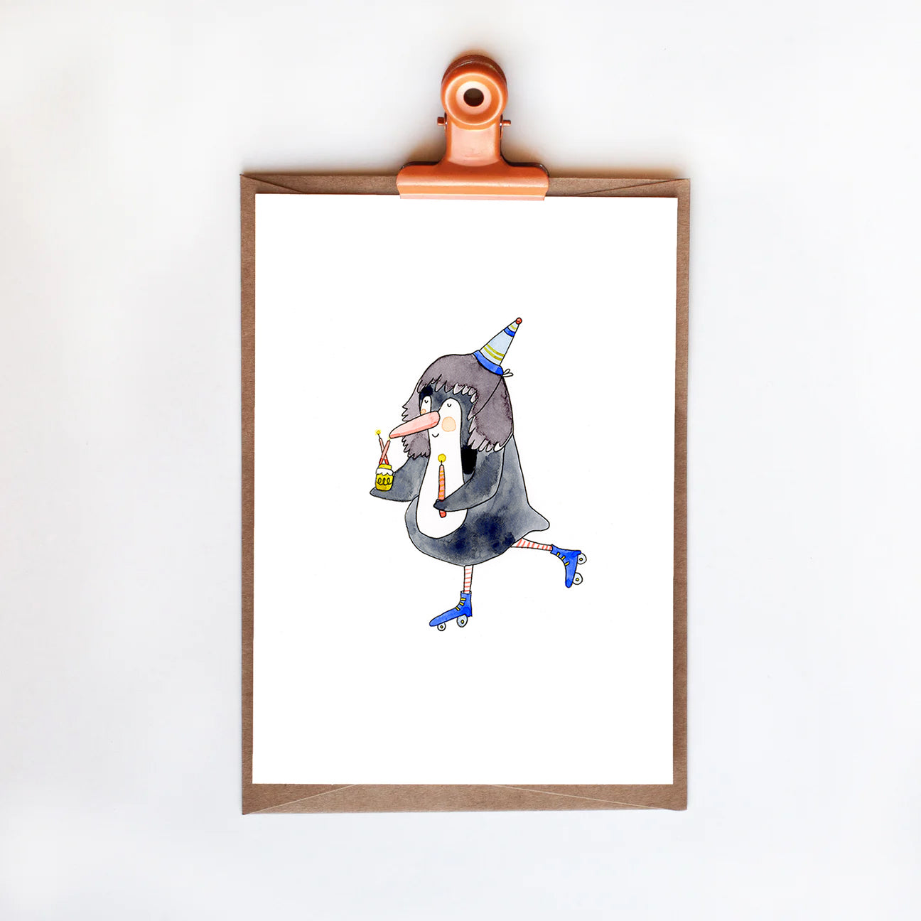 Greeting card - birthday skate