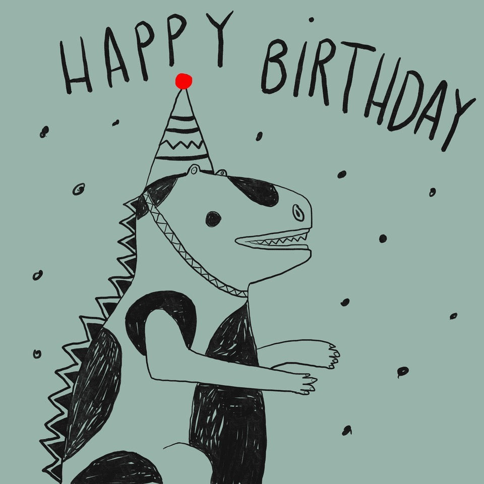 Poster - dino`s birthday