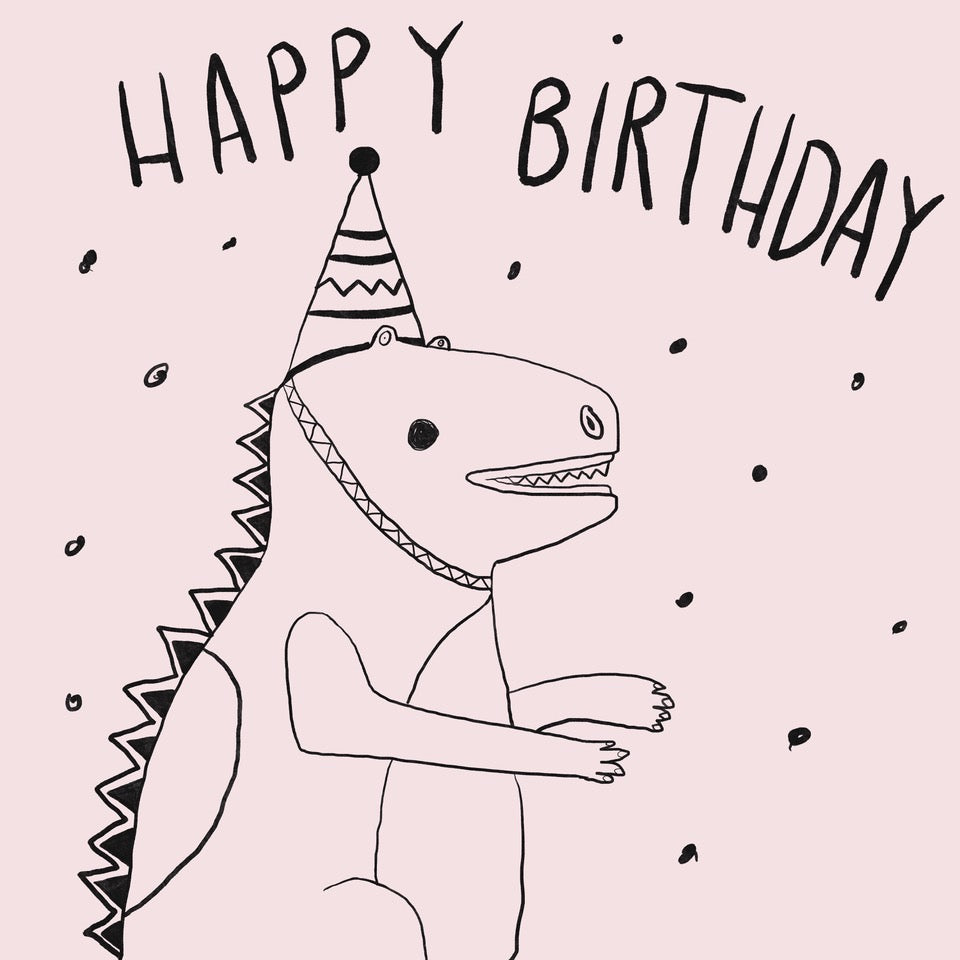 Poster - dino`s birthday