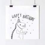 Load image into Gallery viewer, Poster - dino`s birthday
